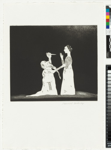 "OLD RINKRANK THREATENS THE PRINCESS" FROM THE STORY "OLD RINKRANK"