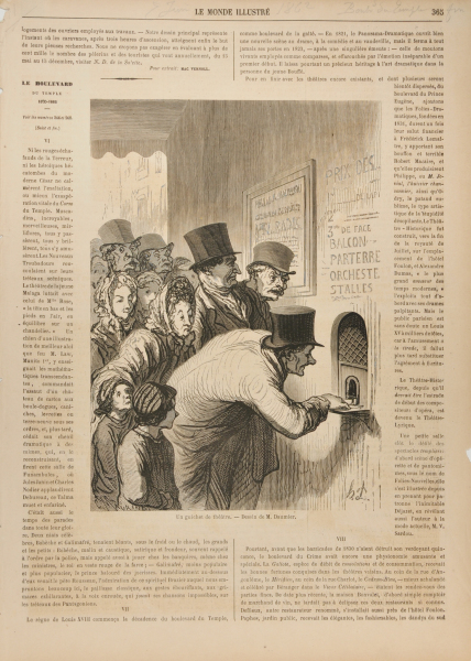 UN GUICHET DE THÉATRE.