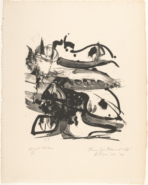 FROM EYES BLUE AND COLD