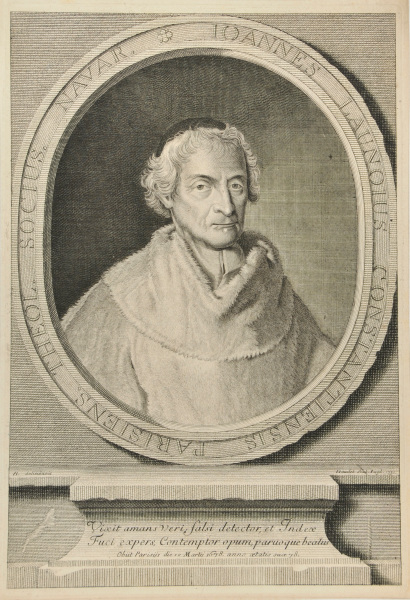 PORTRAIT OF JEAN DE LAUNOY (JOANNES LAUNOIUS)