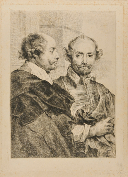 PORTRAIT OF DE WAEL AND BROTHER