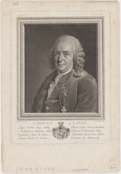 PORTAIT OF CARL LINNAEUS