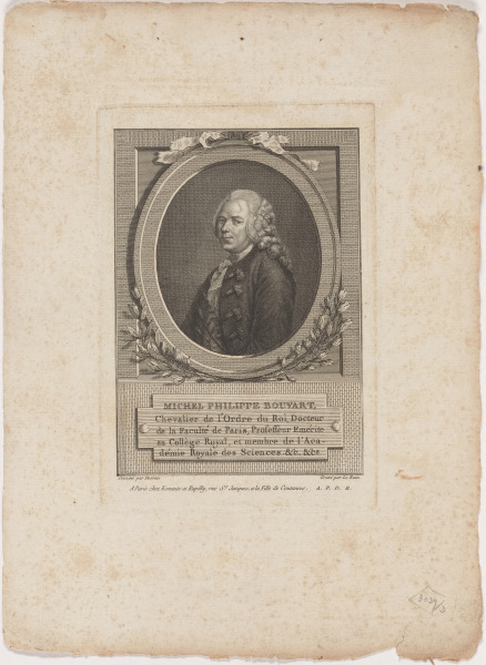 PORTRAIT OF MICHEL-PHILIPPE BOUVART