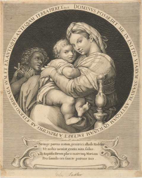 VIRGIN AND CHILD WITH SAINT JOHN THE BAPTIST