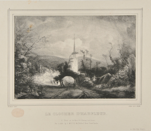 THE STEEPLE AT HARFLEUR