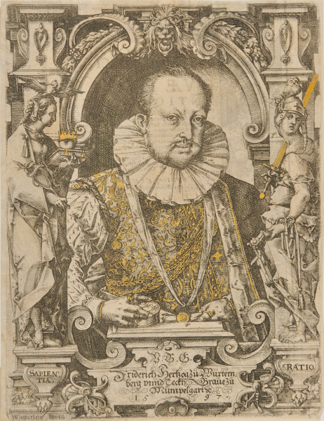 PORTRAIT OF FRIEDRICH I, DUKE OF WÜRTTEMBERG