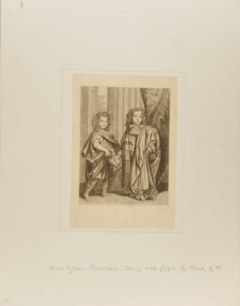 DOUBLE PORTRAIT OF CHARLES BEAUCLERK, 1ST DUKE OF ST. ALBANS, AND HIS YOUNGER BROTHER, JAMES BEAUCLERK