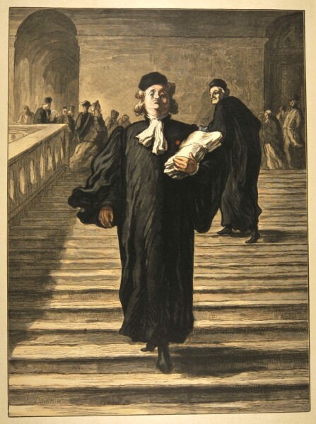 THE GRAND STAIRCASE OF THE PALACE OF JUSTICE