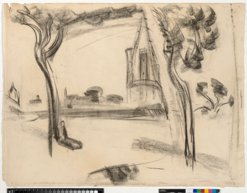 DRAWING AFTER "LA POUDRERIE DE LA ROCHELLE"