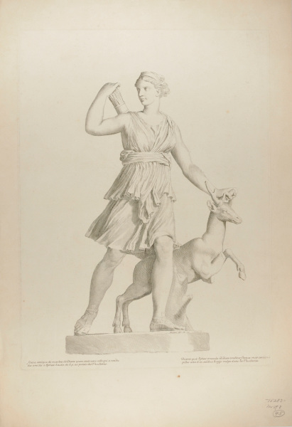 STATUE OF DIANA THE HUNTRESS