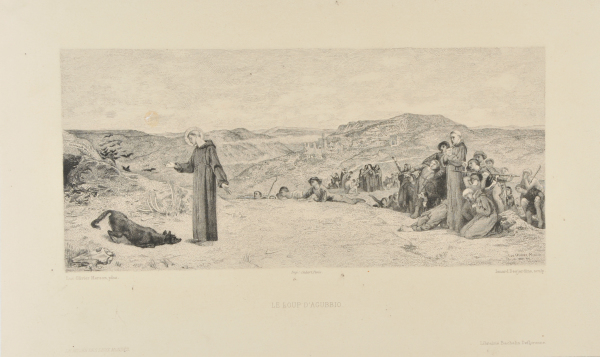 Saint Francis of Assisi and the Wolf of Gubbio