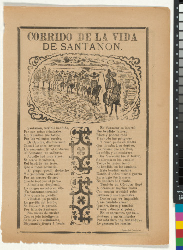 BALLAD OF THE LIFE OF SANTANÓN