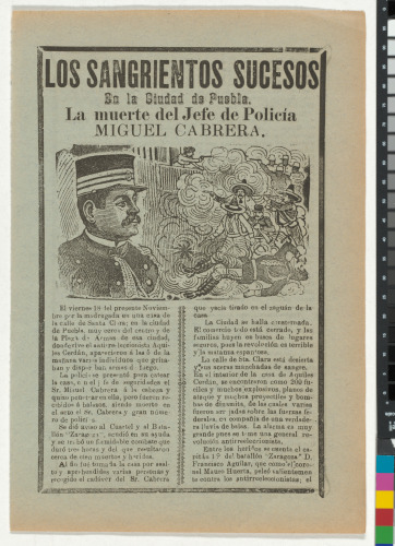 THE BLOODY EVENTS IN PUEBLA