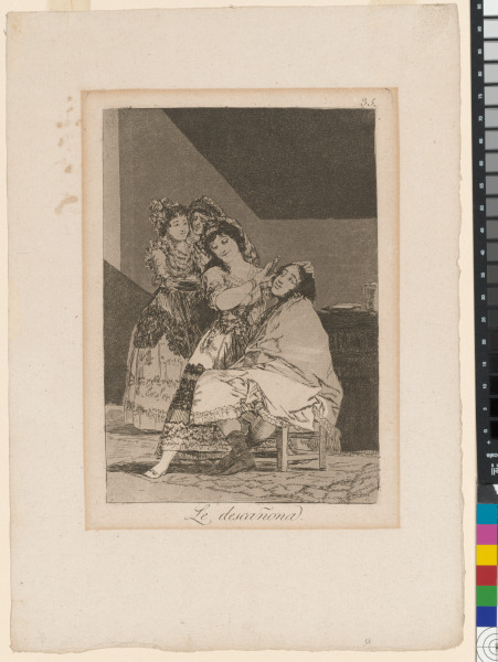 Le descañona (She Fleeces Him)