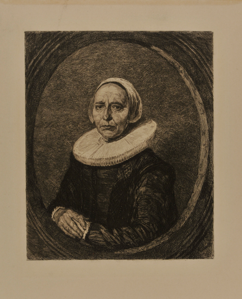 PORTRAIT OF AN ELDERLY LADY (THE COMPANION)