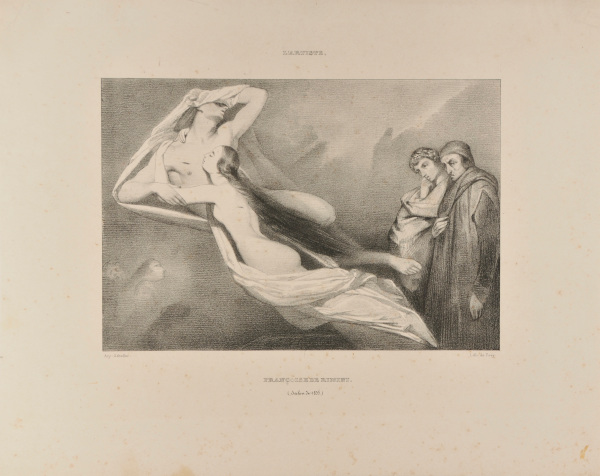 FRANCESCA DA RIMINI AND PAOLO MALATESTA APPRAISED BY DANTE AND VIRGIL