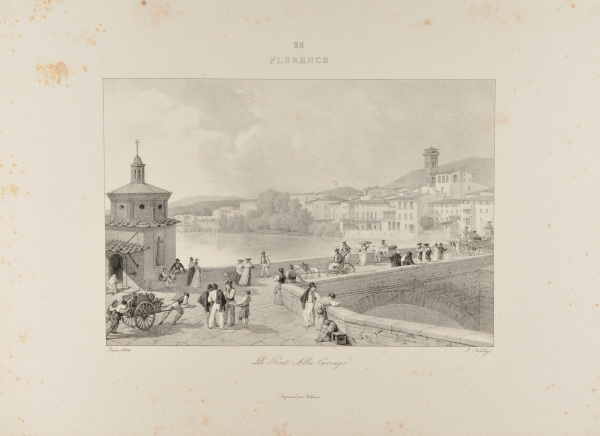 FLORENCE - VIEW OF A BRIDGE