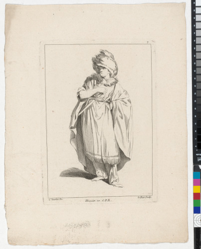 COLLECTION OF DIFFERENT OVER-ACTING TYPES DRAWN IN ROME BY CARLE VAN LOO, PAINTER TO THE KING