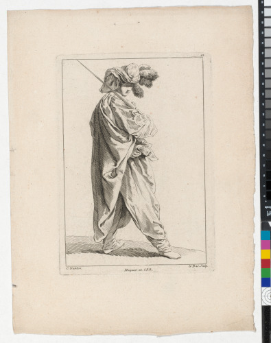 COLLECTION OF DIFFERENT OVER-ACTING TYPES DRAWN IN ROME BY CARLE VAN LOO, PAINTER TO THE KING