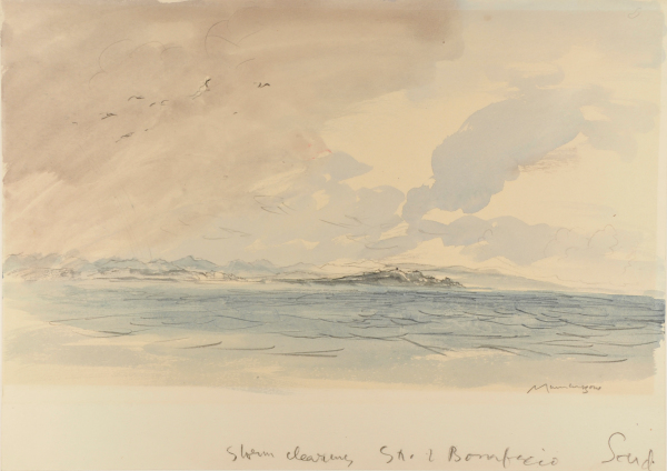 Storm Clearing, Strait of Bonifacio