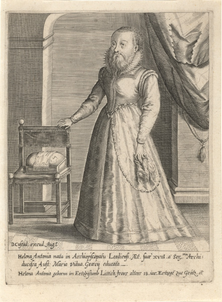 PORTRAIT OF HELENA ANTONIA GALECKHA, 18 YEARS OLD