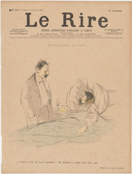 Veux-tu avoir un reveil agréable?–Ma maîtresse a quitté Paris heir soir!