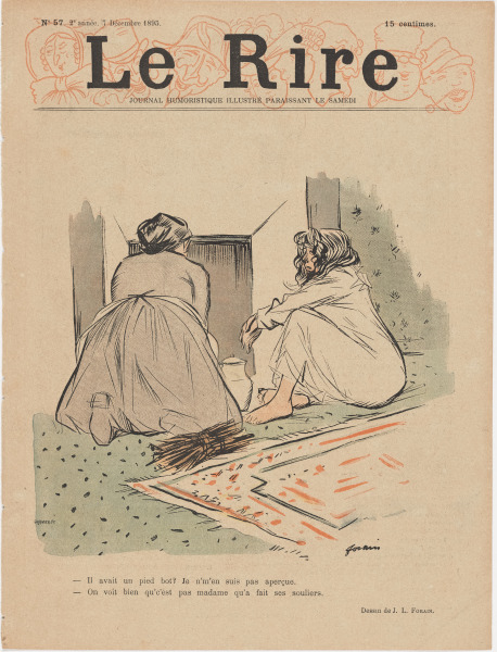 Il avait un pied bot? Je n’m’en suis pas apercue.