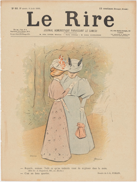 Regarde, maman. Voila ce qu’un imbecile vient de m’glisser dans la main.