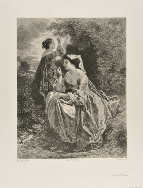 WOMEN IN A GARDEN