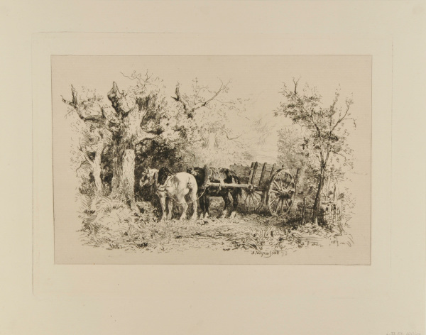 Cart with Two Horses