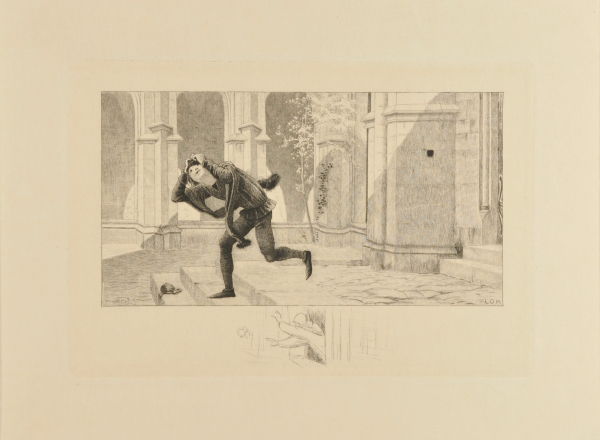 The Student Receiving Money from his Brother, the Priest