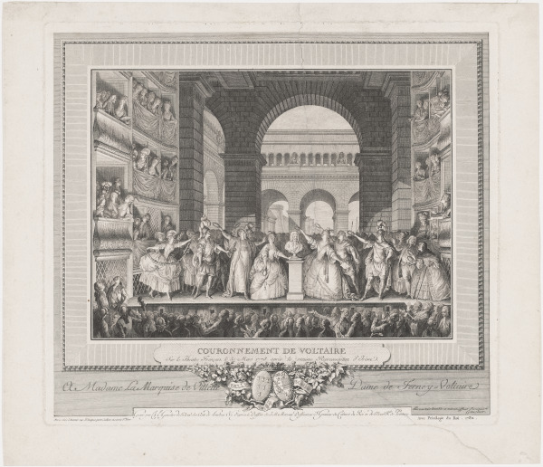 Couronnement de Voltaire