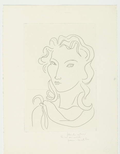 STUDY FOR "RONDELS" (REFUSED ETCHING)