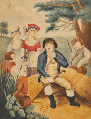 Five Figures in a Landscape