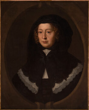 Portrait of a Woman with a Black Hood