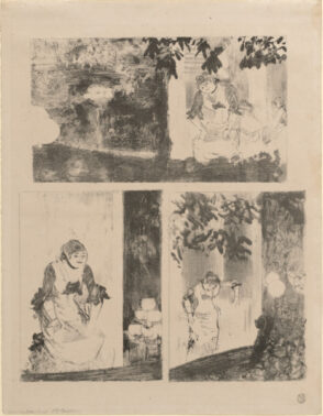 Mademoiselle Bécat at the Café des Ambassadeurs