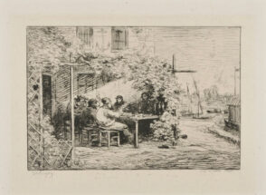 The Lunch Before Going Aboard at Asnières