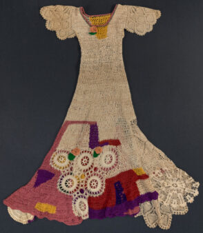 Untitled (crochet dress for Leslie King Hammond)