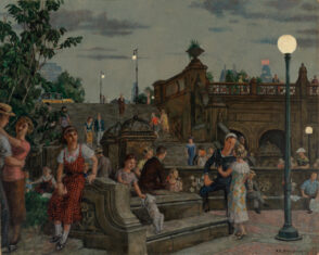 Summer Evening, Bethesda Fountain, Central Park