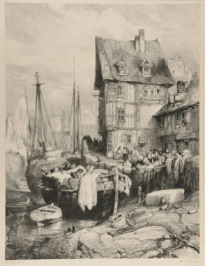 Intérieur d’un port