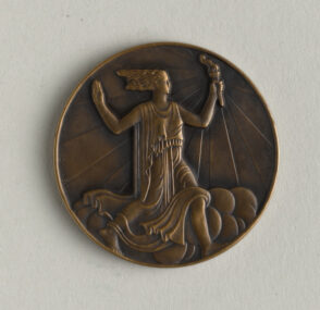 “Woman with Torch or Civilization” Medal