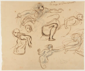 Studies for the Salon du Roi, Palais Bourbon, Paris.