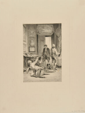 Study of Pigs, and Head Studies of a Woman