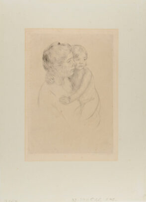 Denise Holding her Child