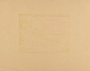 Programme pour la Theatre de L’Oeuvre – Carmosine