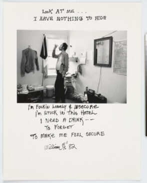 Look at me…I have nothing to hide