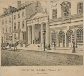 Phenix Bank, Wall St., New York