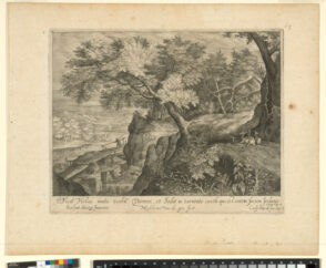 Elijah in Landscape with Mountains and a River