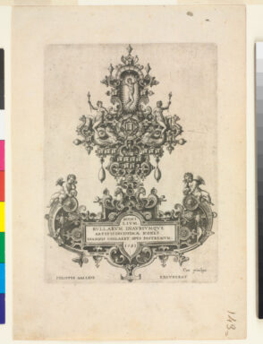 Title Plate from the series “Designs for Pendants”