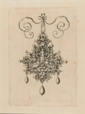 Plate from the series “Designs for Pendants”